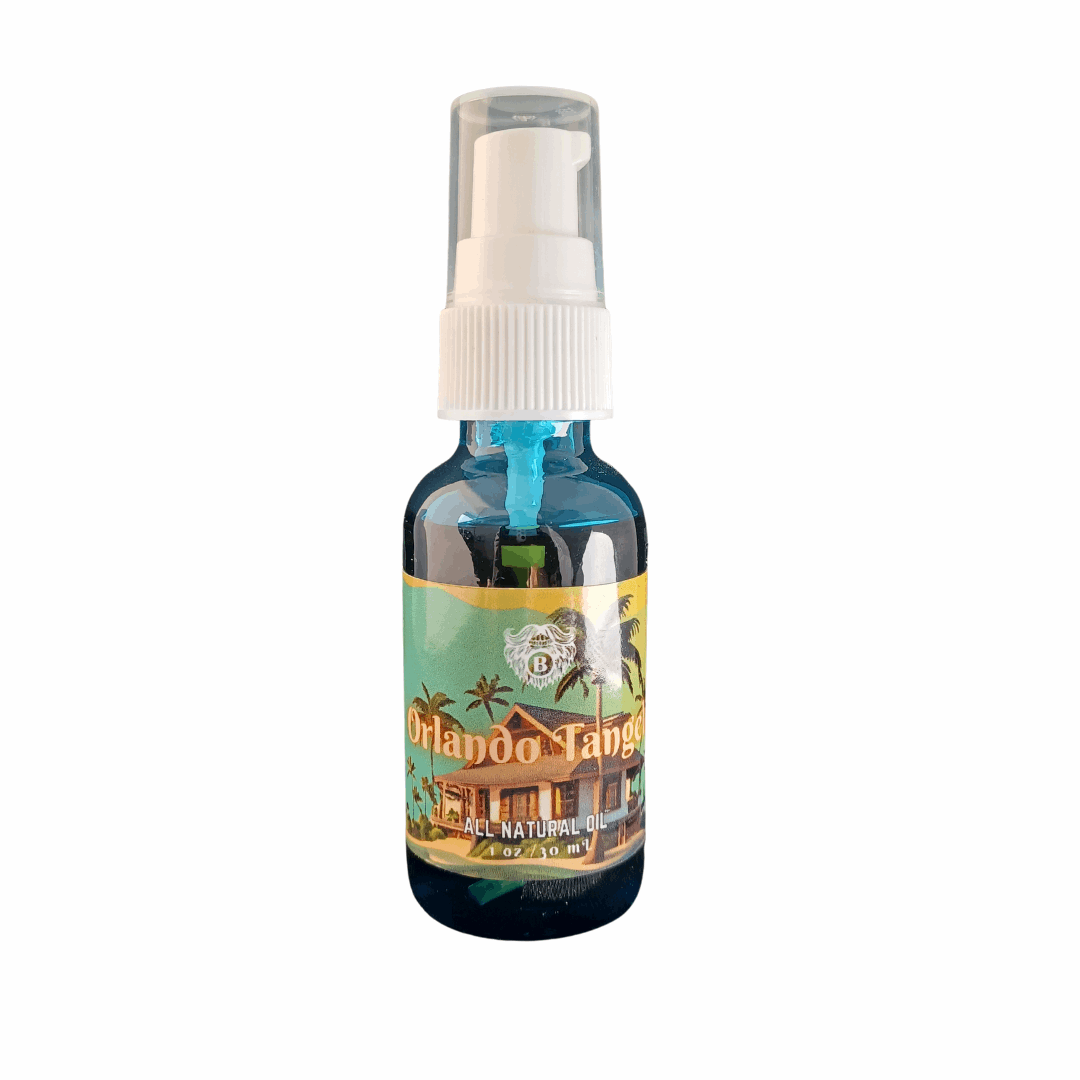 Orlando Tangelo - Beard Oil - Tart Oranges Delicate Jasmine Earthy Pine