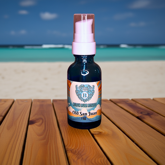 Liquid Beard Butter - Old San Juan - Spiced Rum Sweet Pineapple Refreshing Coconut
