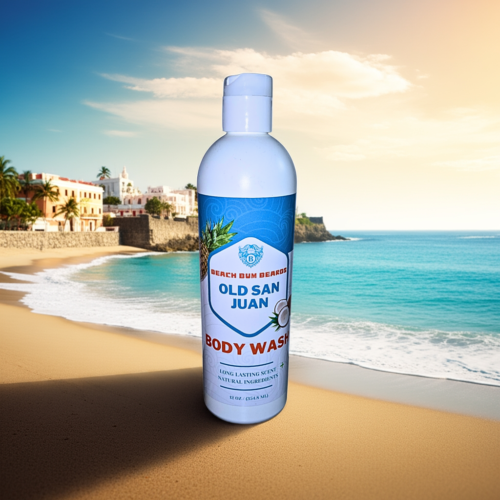 Old San Juan -Body Wash - Spiced Rum Sweet Pineapple Refreshing Coconut