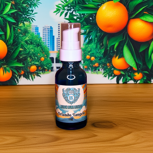 Liquid Beard Butter - Orlando Tangelo - Tart Oranges Delicate Jasmine Earthy Pine