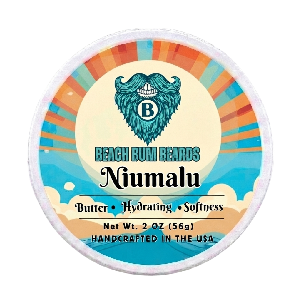 Niumalu Beard Butter — Coconut, Vanilla, Cocoa Butter