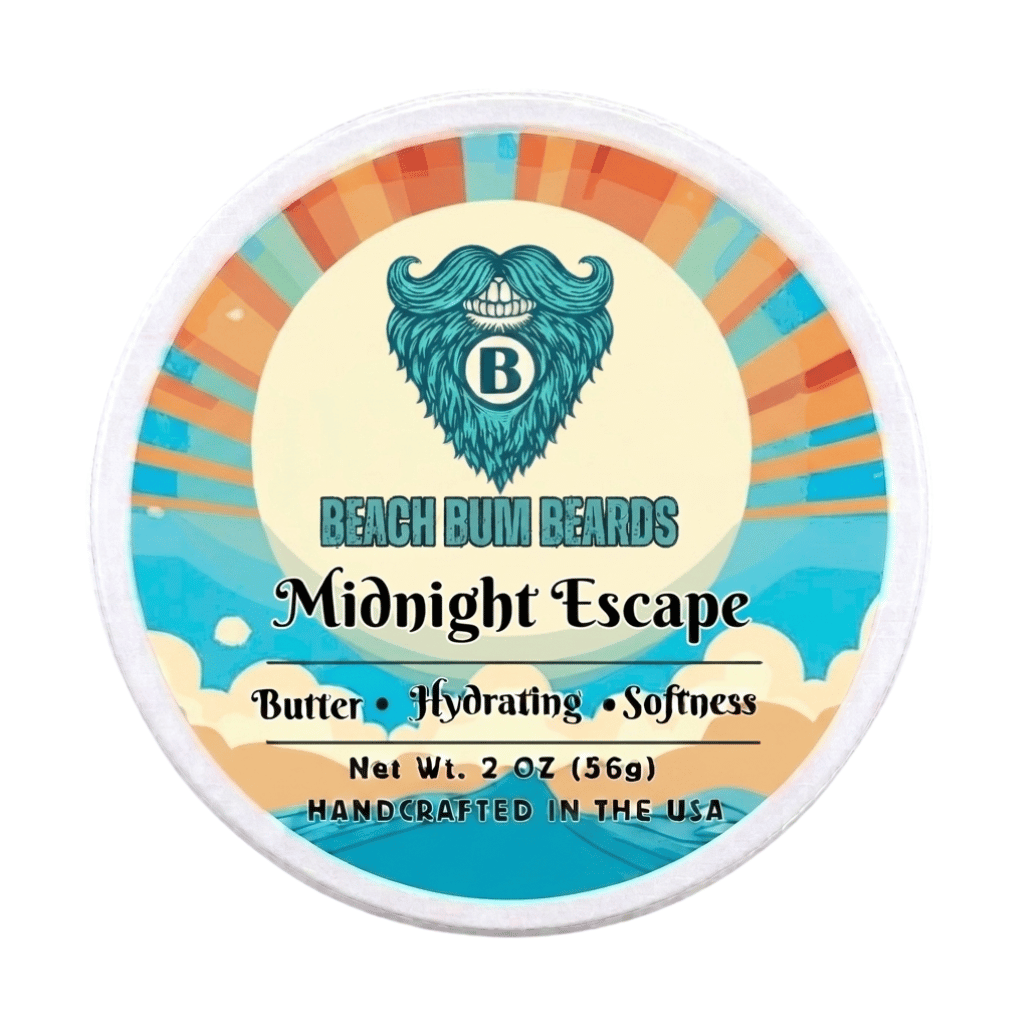 Midnight Escape Beard Butter — Dark Plum, Vanilla, Patchouli