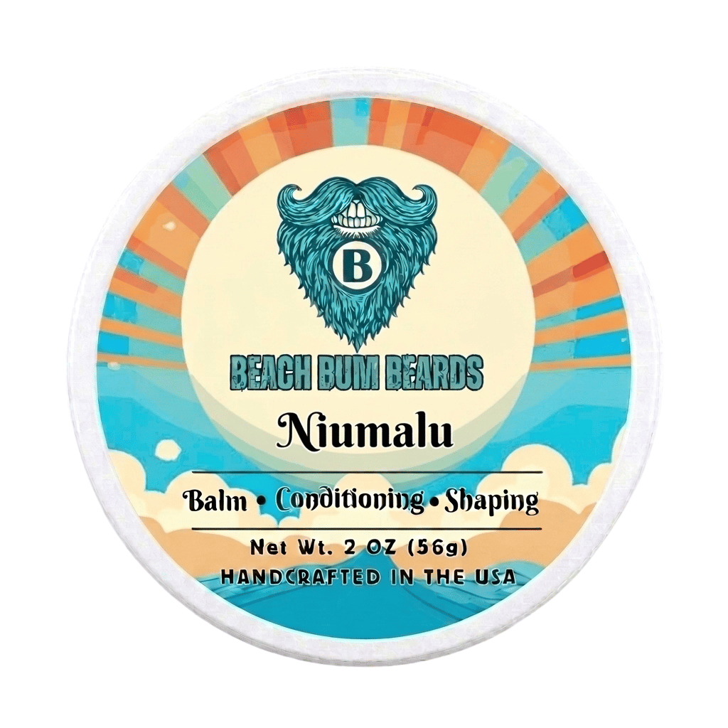 Niumalu Beard Balm — Coconut, Vanilla, Cocoa Butter
