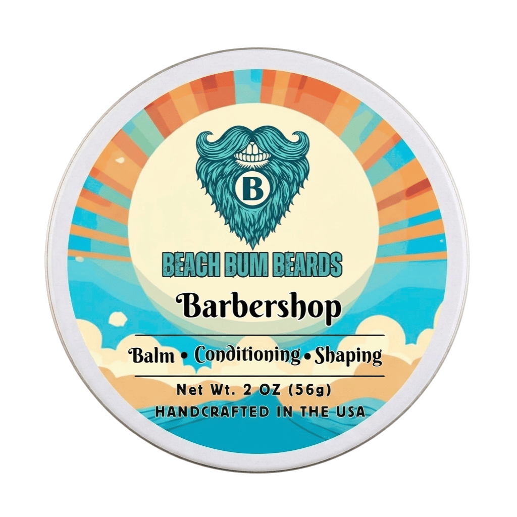 Barbershop Beard Balm — Bay Rum, Sandalwood, Lemon