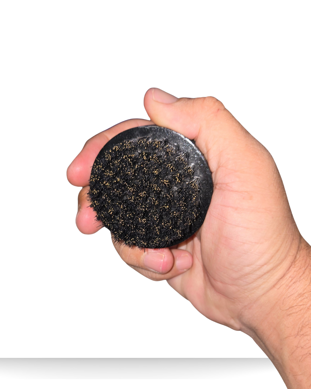 Beard Brush - Dark Oak Handle - Boars Hair Bristles