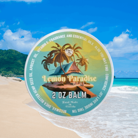 Lemon Paradise- Beard Balm - Sweet Lemon Light Muguet Green herbaceous