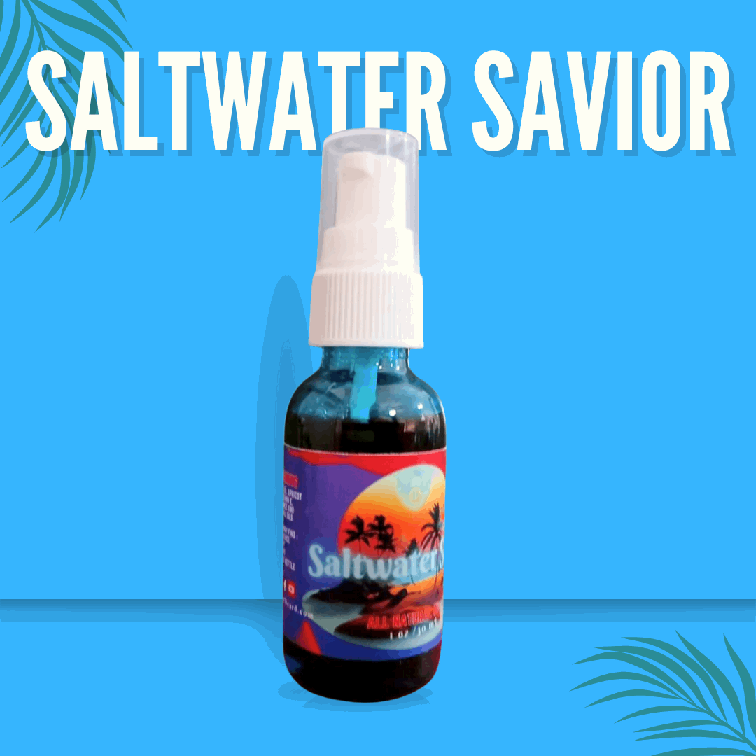 Saltwater Savior - Beard Oil - Earthy Leaves Vanilla Amber