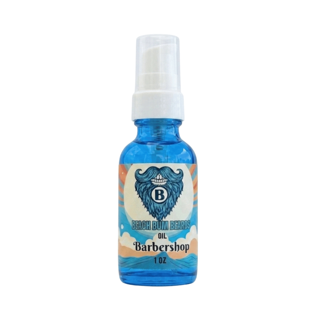 Barbershop Beard Oil — Bay Rum, Sandalwood, Lemon
