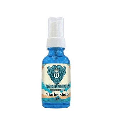 Barbershop Liquid Beard Butter — Bay Rum, Sandalwood, Lemon