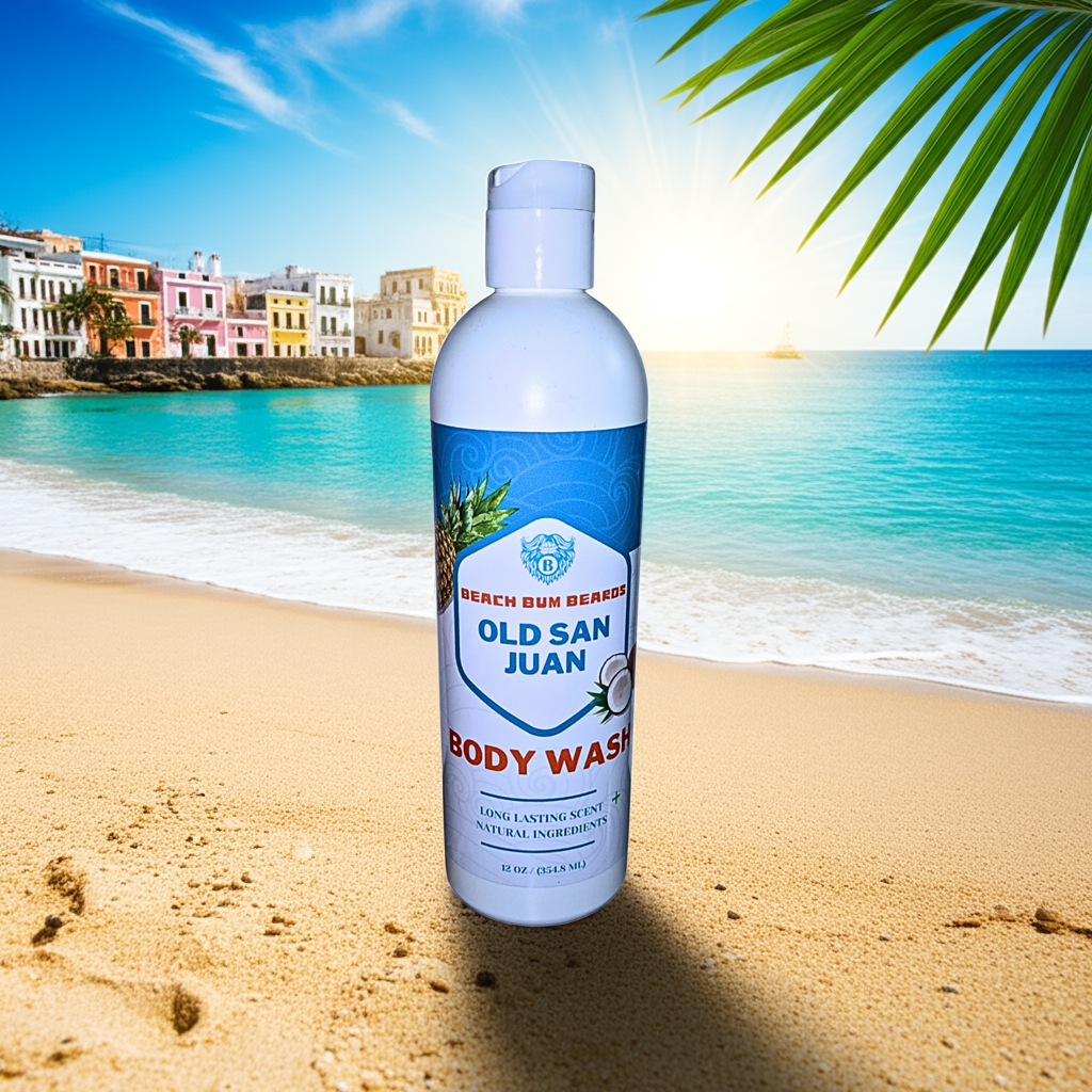 Old San Juan -Body Wash - Spiced Rum Sweet Pineapple Refreshing Coconut