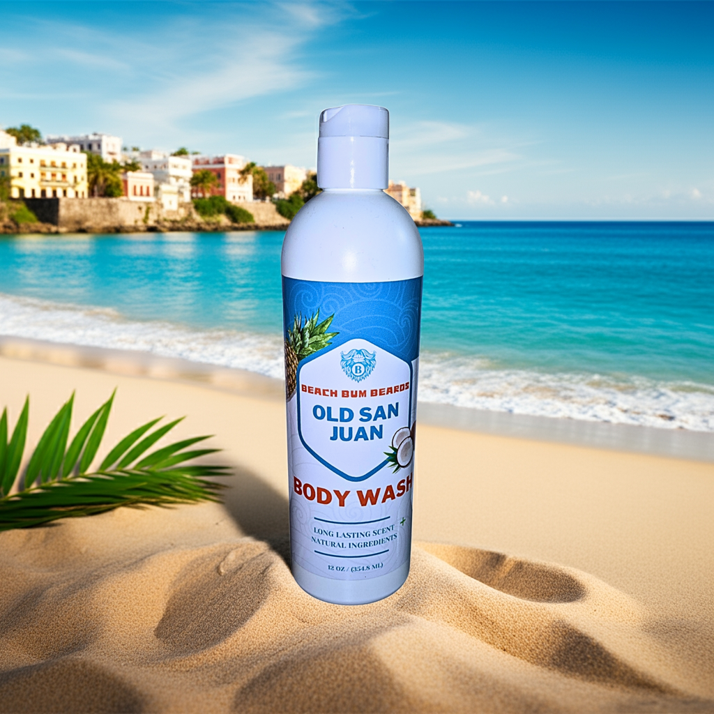 Old San Juan -Body Wash - Spiced Rum Sweet Pineapple Refreshing Coconut