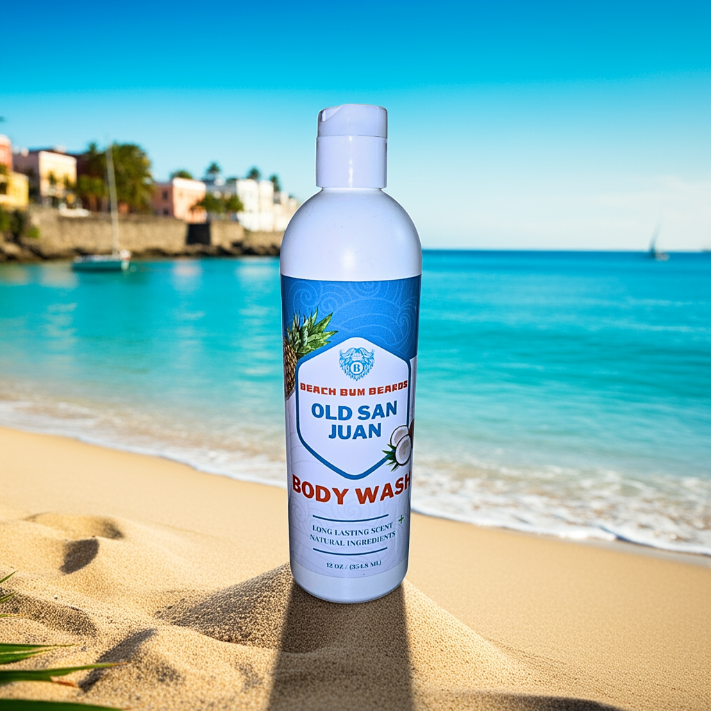 Old San Juan -Body Wash - Spiced Rum Sweet Pineapple Refreshing Coconut