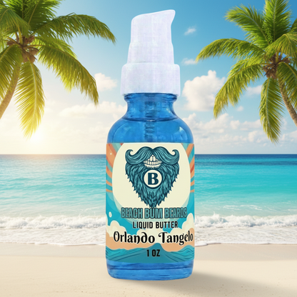 Orlando Tangelo Liquid Beard Butter — Tangelo, Grapefruit, Jasmine