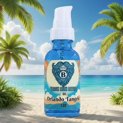 Orlando Tangelo Beard Oil — Tangelo, Grapefruit, Jasmine
