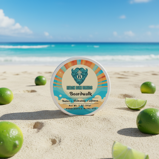 Boardwalk Beard Butter — Key Lime, Tea Tree, Citrus