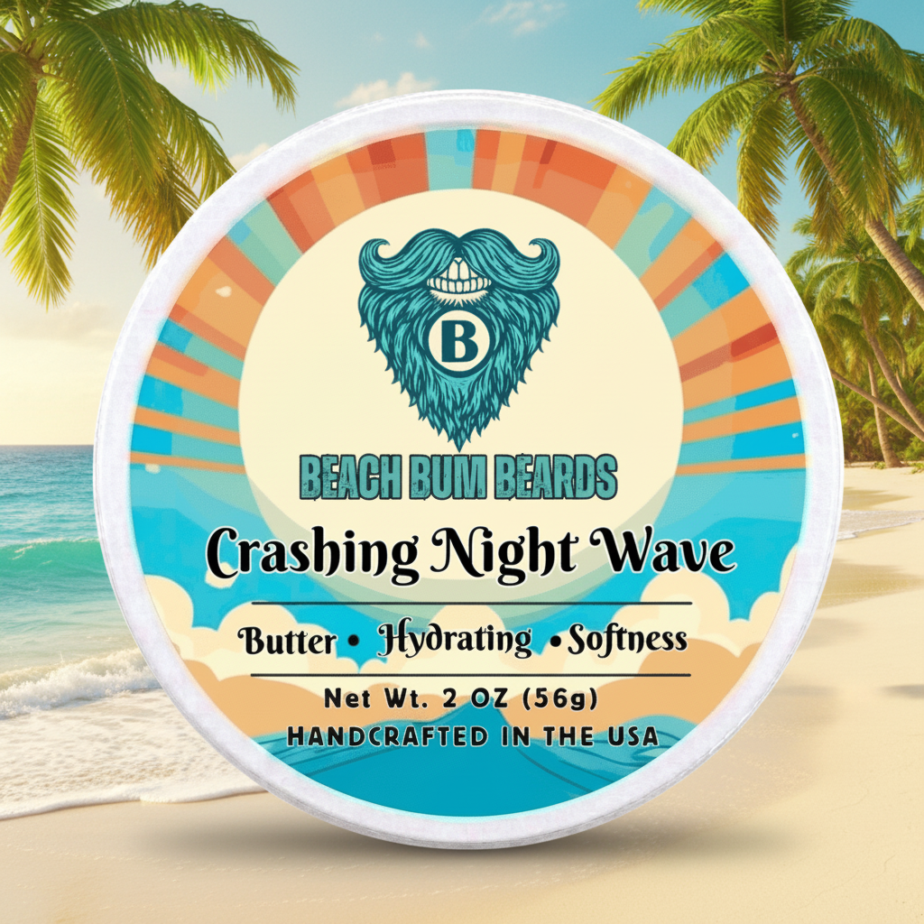 Crashing Night Waves Beard Butter — Lavender, Sandalwood, Sage