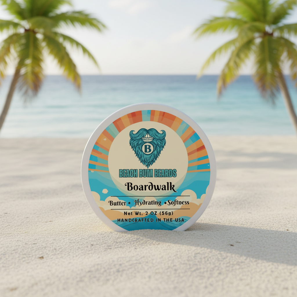 Boardwalk Beard Butter — Key Lime, Tea Tree, Citrus