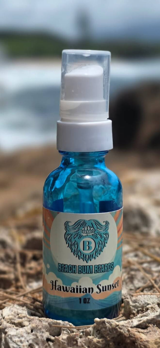 Hawaiian sunset beard oil