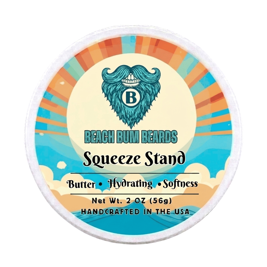 Squeeze Stand Beard Butter — Pink Lemonade, Citrus, Sweet