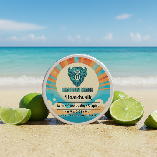 Boardwalk Beard Balm — Key Lime, Tea Tree, Citrus