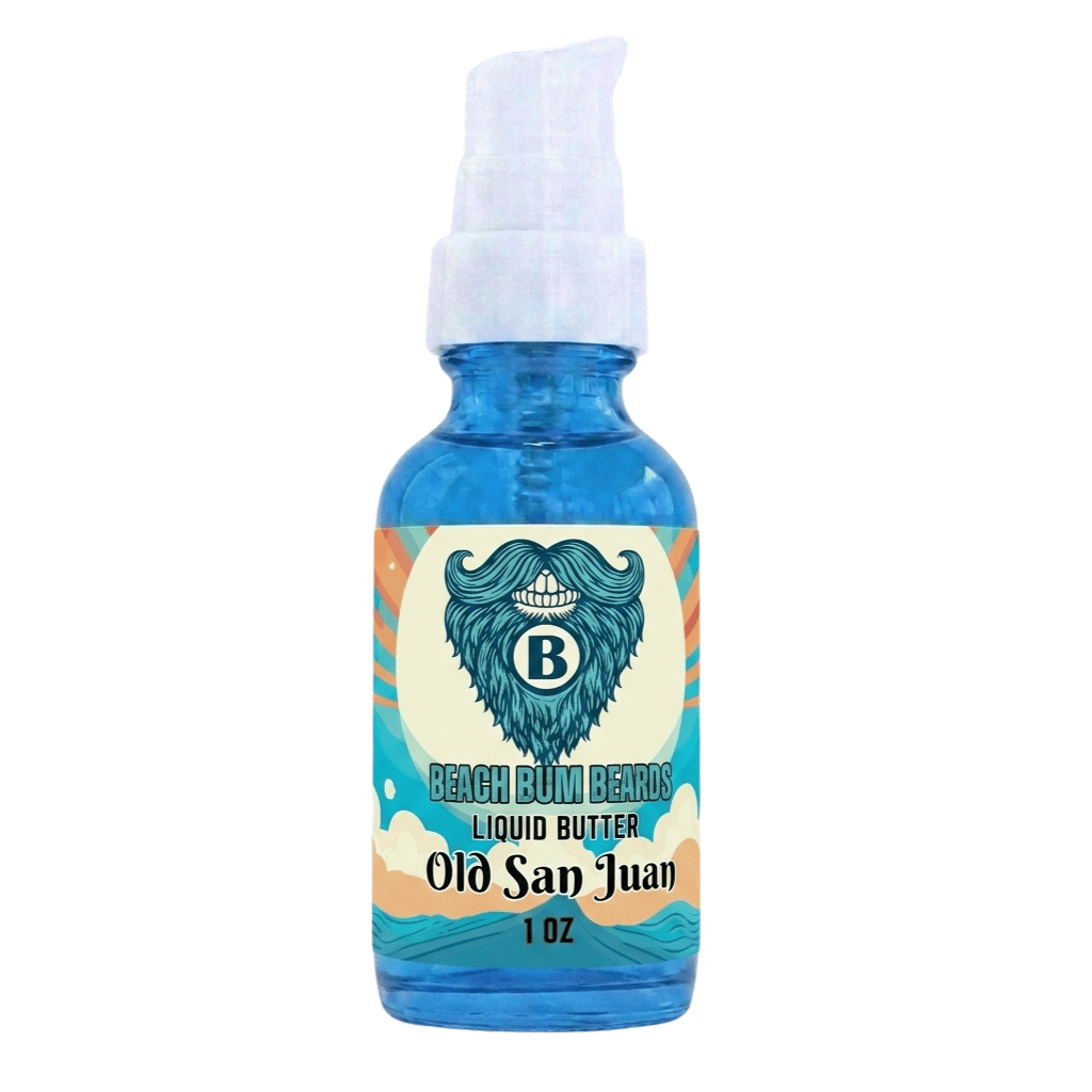 Old San Juan Liquid Beard Butter — Spiced Rum, Pineapple, Coconut