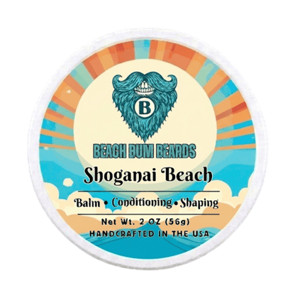 Shoganai Beach Beard Balm — Peach, Jasmine, Warm Amber