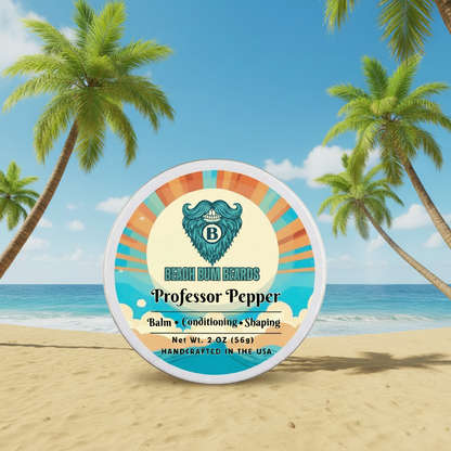 Professor Pepper Beard Balm — Dark Cherry, Clove, Vanilla