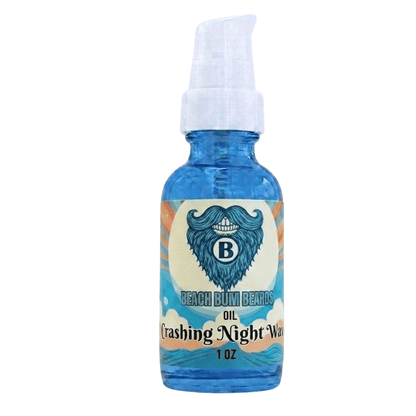 Crashing Night Waves Beard Oil — Lavender, Sandalwood, Sage