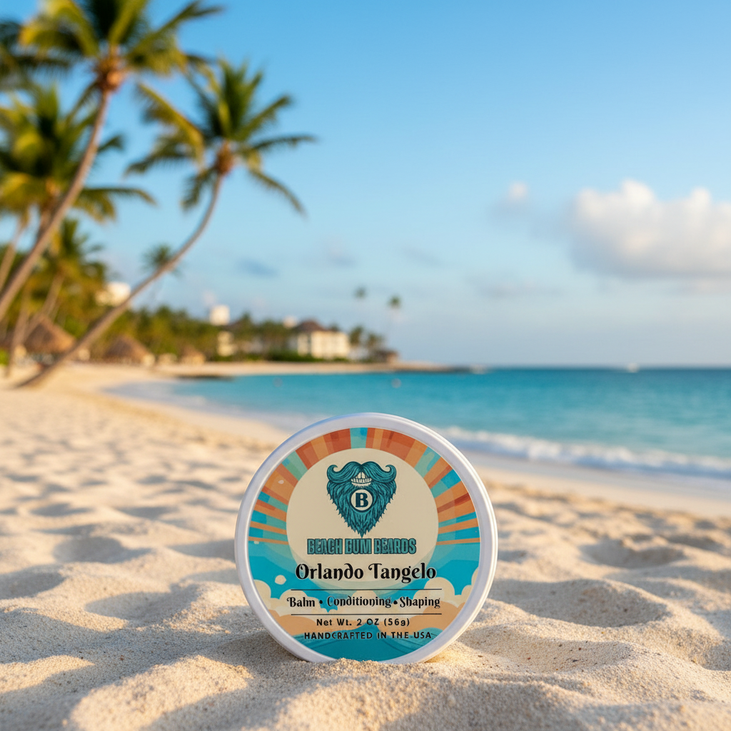 Orlando Tangelo Beard Balm — Tangelo, Grapefruit, Jasmine