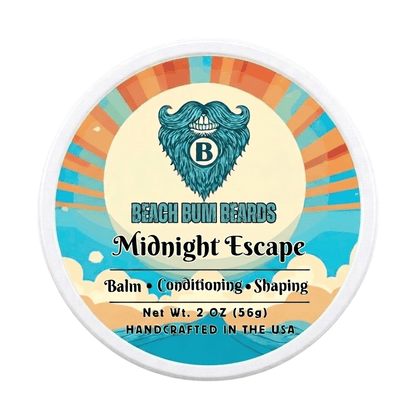 Midnight Escape Beard Balm — Dark Plum, Vanilla, Patchouli
