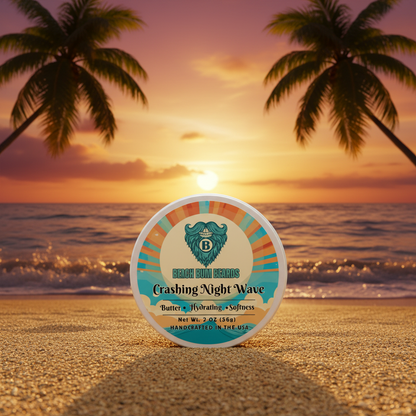 Crashing Night Waves Beard Butter — Lavender, Sandalwood, Sage