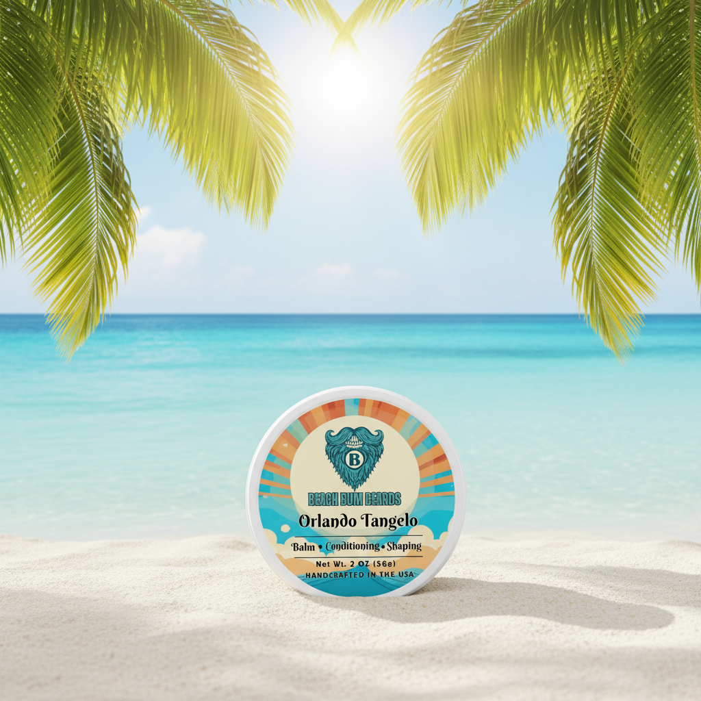 Orlando Tangelo Beard Balm — Tangelo, Grapefruit, Jasmine