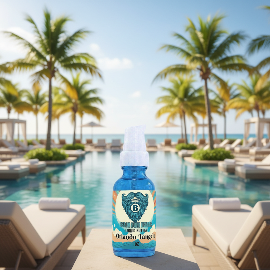 Orlando Tangelo Liquid Beard Butter — Tangelo, Grapefruit, Jasmine
