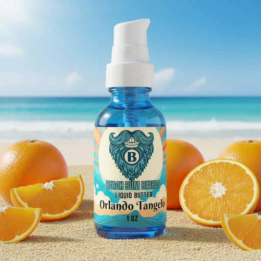 Orlando Tangelo Liquid Beard Butter — Tangelo, Grapefruit, Jasmine
