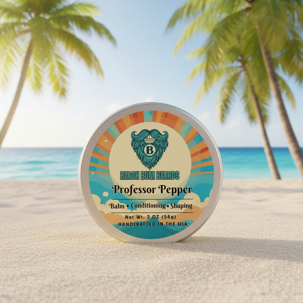 Professor Pepper Beard Balm — Dark Cherry, Clove, Vanilla