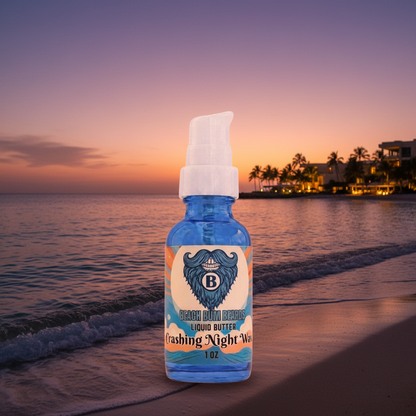 Crashing Night Waves Liquid Beard Butter — Lavender, Sandalwood, Sage