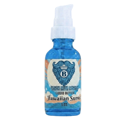 Hawaiian Sunset Liquid Beard Butter — Coconut, Pineapple, Vanilla