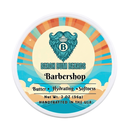 Barbershop Beard Butter — Bay Rum, Sandalwood, Lemon