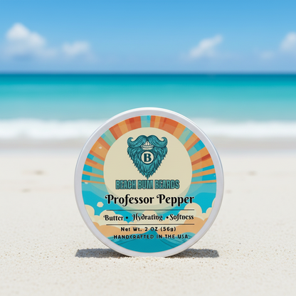 Professor Pepper Beard Butter — Dark Cherry, Clove, Vanilla