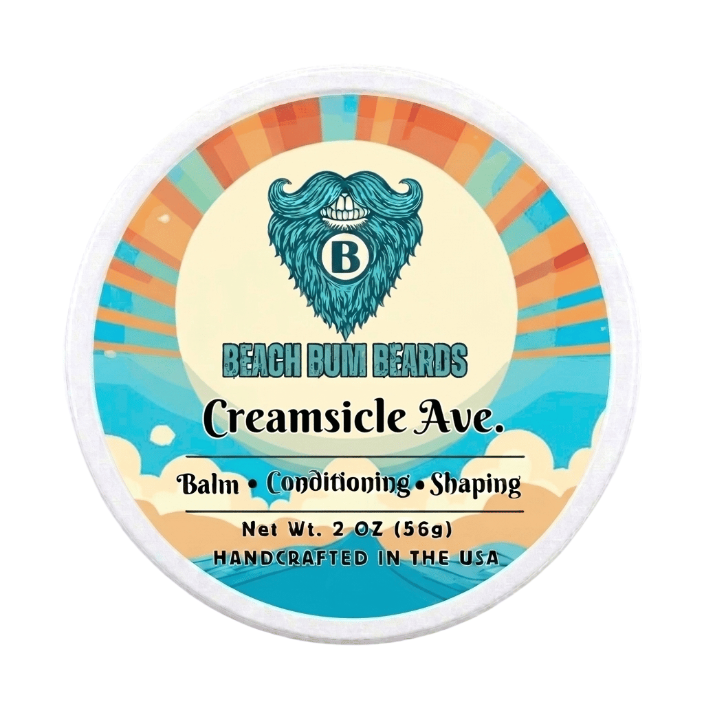 Creamsicle Ave. Beard Balm — Orange, Vanilla, Citrus