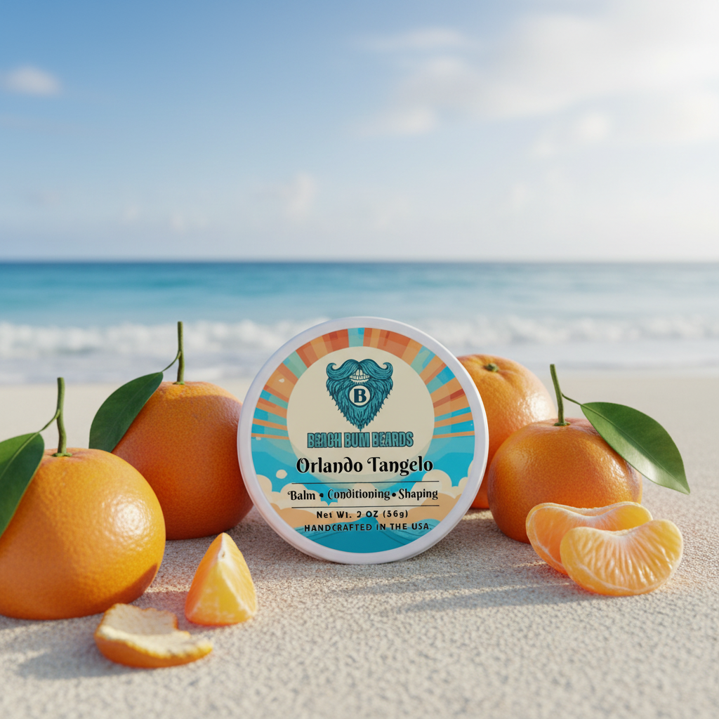 Orlando Tangelo Beard Balm — Tangelo, Grapefruit, Jasmine