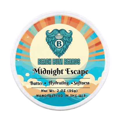 Midnight Escape Beard Butter — Dark Plum, Vanilla, Patchouli
