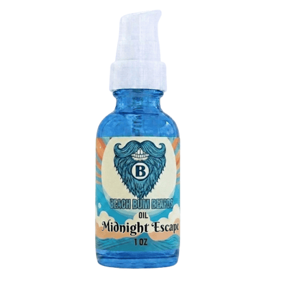 Midnight Escape Beard Oil — Dark Plum, Vanilla, Patchouli